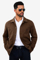 Runcati Mens Brown Stylish Jacket