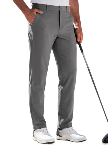 Runcati Mens Gray Quick Dry Golf Pants