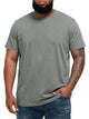 Runcati Mens Light Grey Crew Neck Casual T-Shirt