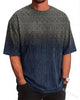 Runcati Mens Navy Oversized T Shirt