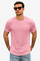 Runcati Mens Pink Short Sleeve T-Shirts