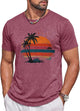 Runcati Mens Blue Casual Tee