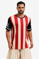 Runcati Mens Red Pirate Captain T-Shirts