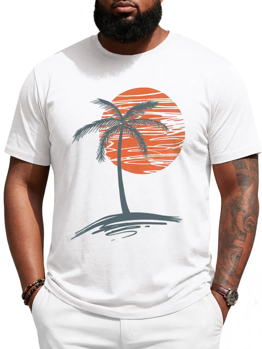 Runcati Mens White Big and Tall Shirts