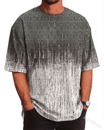 Runcati Mens White Oversized T Shirt