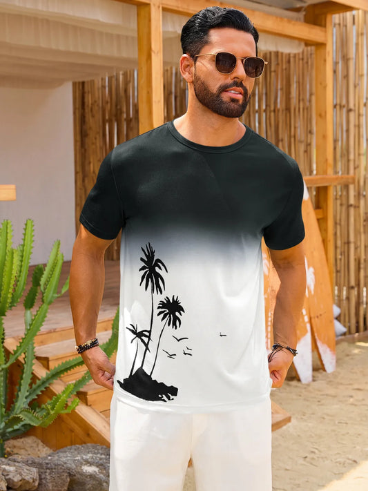 Runcati Mens White Short Sleeve T-Shirts