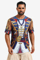 Runcati Mens Yellow Pirate Captain T-Shirts