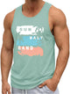 Runcati Mint Sleeveless Tank Tops