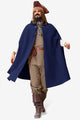 Runcati Navy Blue Medieval Hooded Cloak