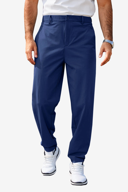 Runcati Navy Blue Stretch Golf Pants