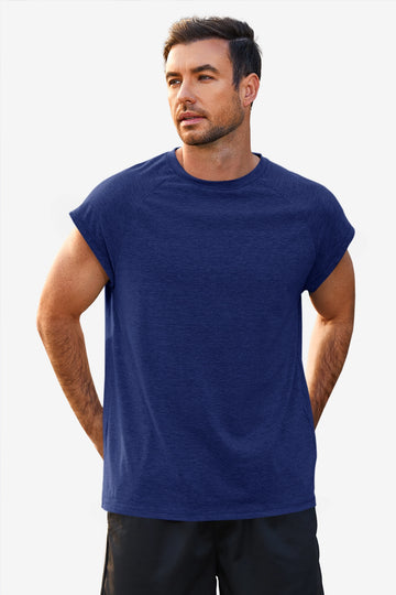 Runcati Navy Blue Summer Beach Tank Tops