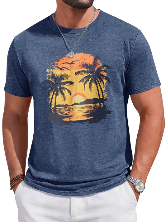 Runcati Navy Short Sleeve T-Shirts