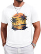 Runcati Navy Short Sleeve T-Shirts-N8W075-