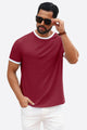 Runcati Red Summer Basic T-Shirts