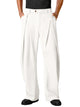 Runcati White Baggy Dress Pants
