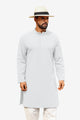 Runcati White Casual Henley Shirt
