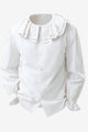 Runcati White Medieval Pirate Shirt