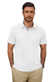 Runcati White Mens Polo Shirts