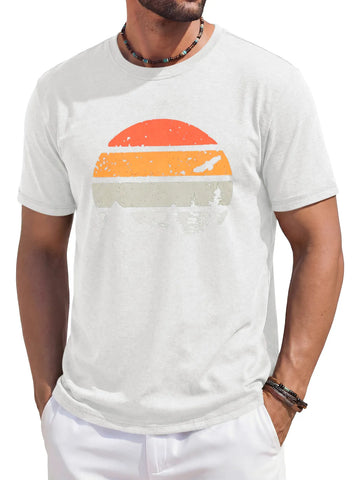 Runcati White Short Sleeve T-Shirts