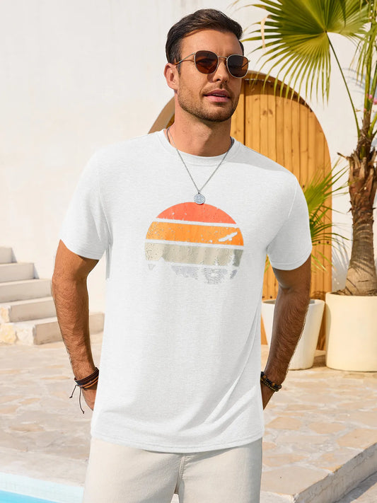 Runcati White Short Sleeve T-Shirts