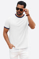 Runcati White Summer Basic T-Shirts