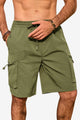 Runcati Army Green Cargo Shorts
