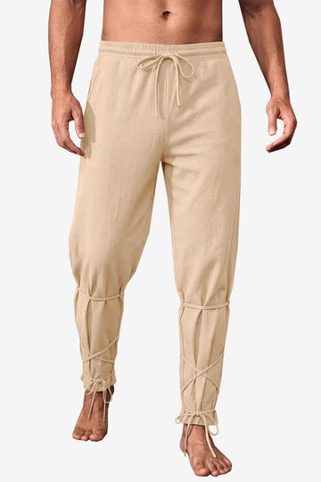 Runcati Beige Viking Costume Pants