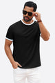 Runcati Black Summer Basic T-Shirts