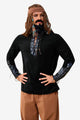 Runcati Black Viking Costume Shirt