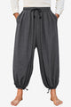Runcati Dark Grey Medieval Harem Pants
