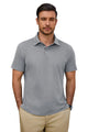 Runcati Grey Mens Polo Shirts