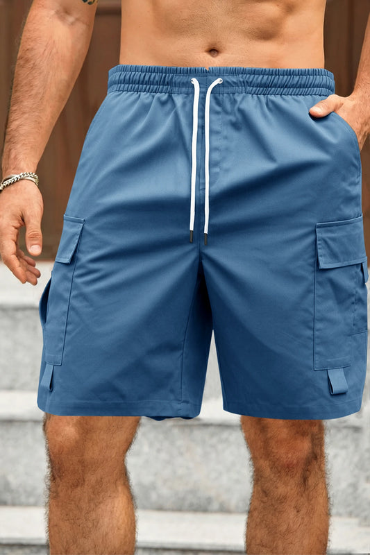 Runcati Jean Blue Casual Work Shorts