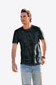 Runcati Mens Black Crew Neck T-Shirt