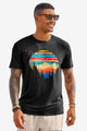 Runcati Mens Black Short Sleeve T-Shirts