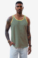 Runcati Mens Brick Red Workout Tank Tops