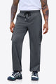 Runcati Mens Dark Grey Cargo Pants