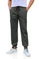 Runcati Mens Dark Grey Cargo Pants