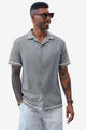 Runcati Mens Grey Short Sleeve Shirt