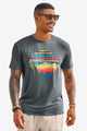 Runcati Mens Grey Short Sleeve T-Shirts