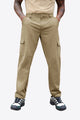 Runcati Mens Khaki Cargo Tactical Pants