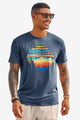 Runcati Mens Navy Short Sleeve T-Shirts