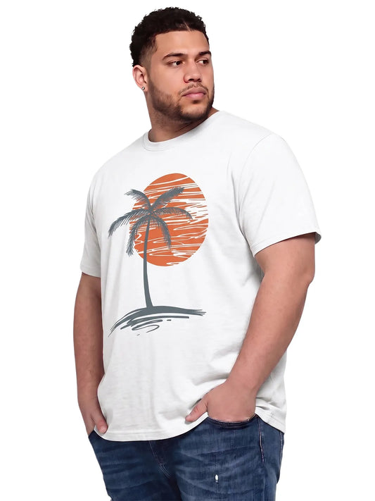 Runcati Mens White Big and Tall Shirts